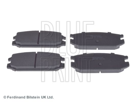 BLUE PRINT stabdžių trinkelių rinkinys, diskinis stabdys ADC44234